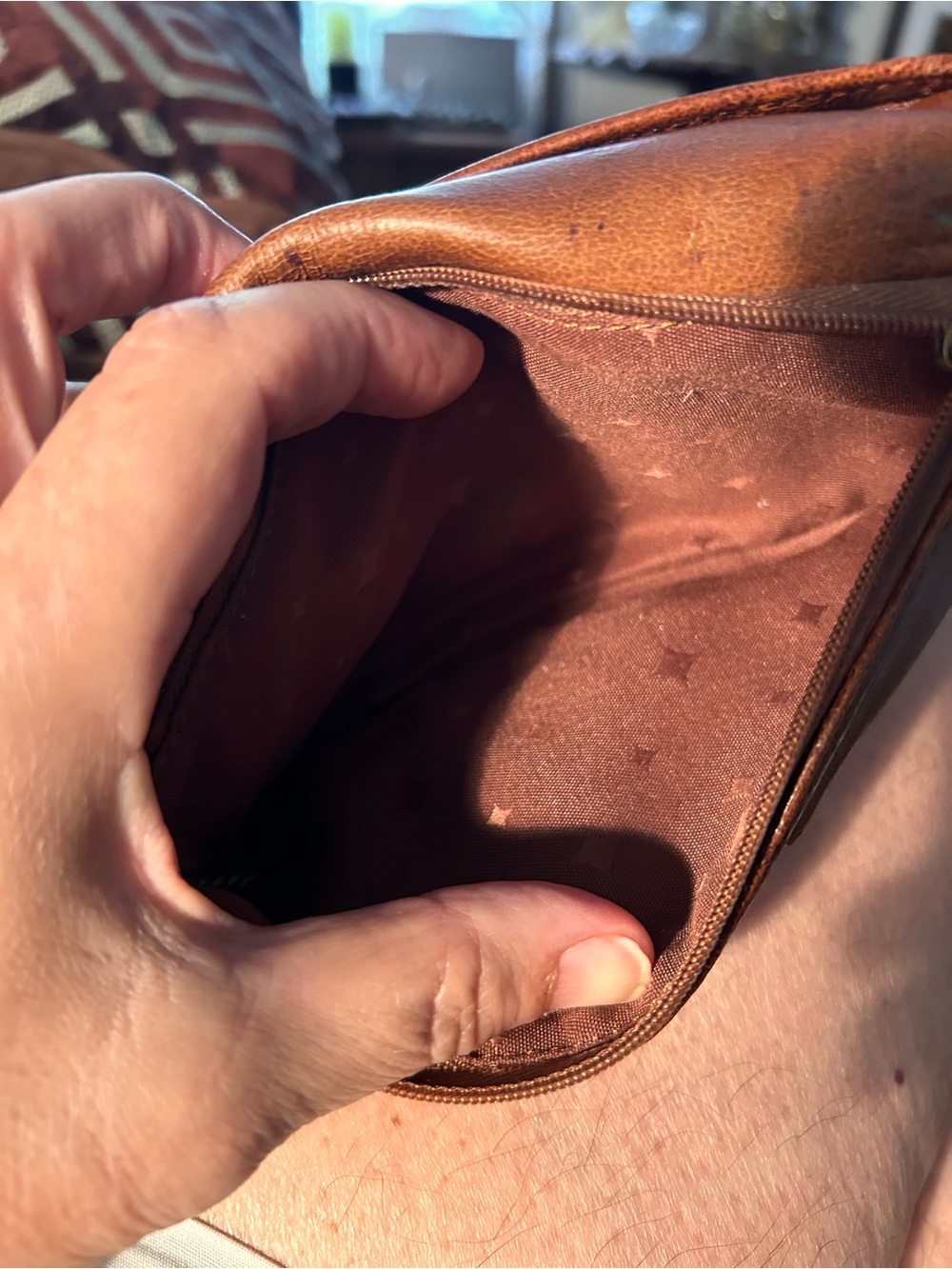Fossil Brown leather wallet “Long live Vintage” - Picture 13 of 17
